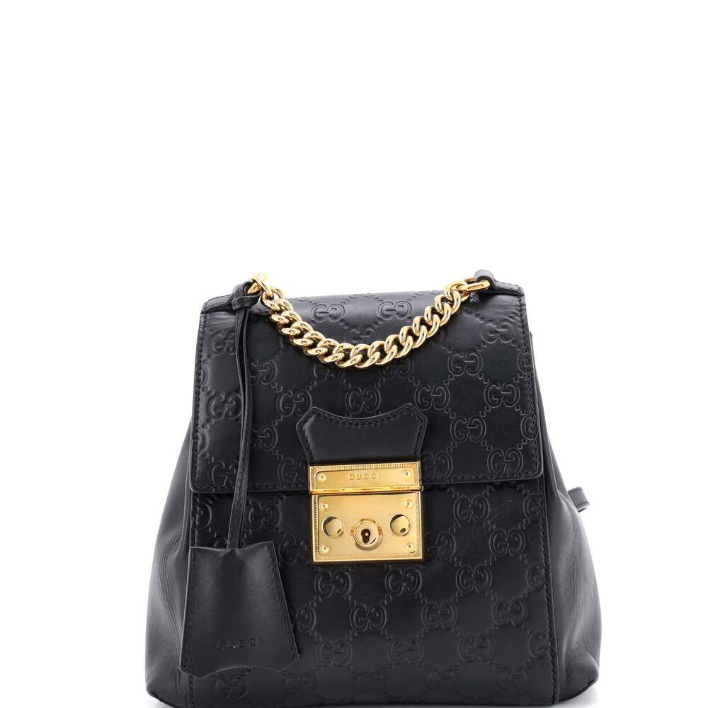 Padlock Backpack Guccissima Leather #200880G16B